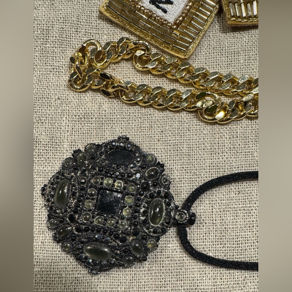 Lot of Gold and Silver Jewelry Collection 11 Piece - Picture 4 of 8